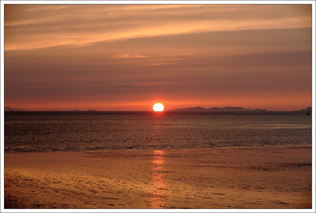 궁평항1.jpg : 오랫만에 궁평일몰 을 ...