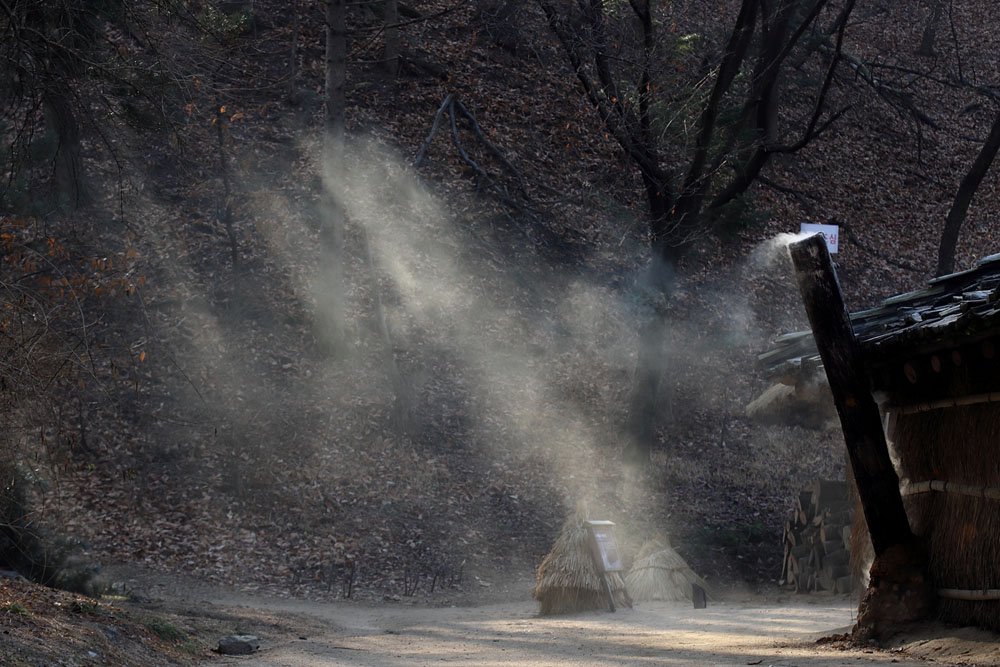 IMG_6647.JPG : 민속촌의 겨울 아침