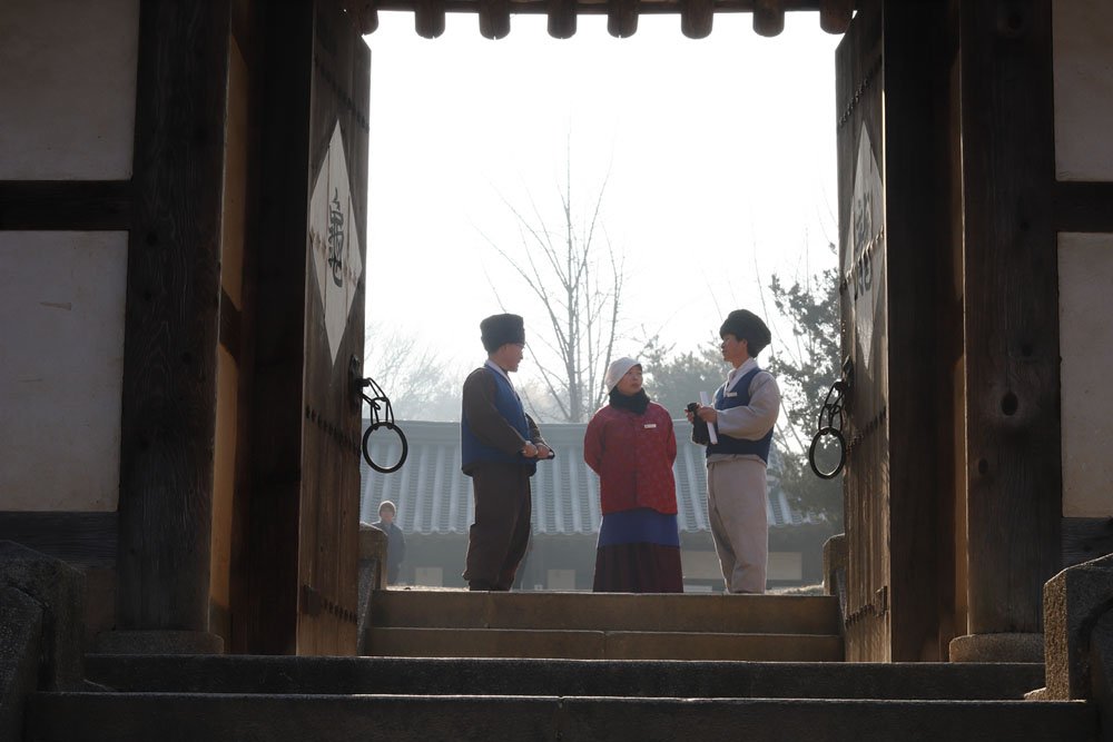 IMG_6565.jpg : 민속촌의 겨울 아침