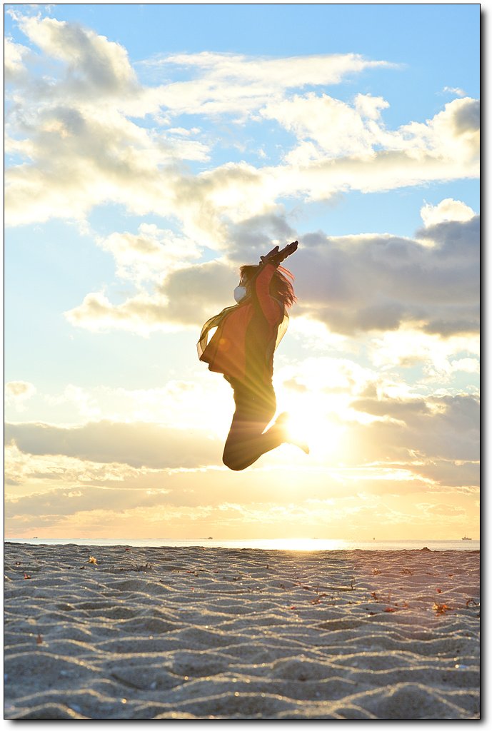 _DSC1542.jpg : 일출대신 점프샷