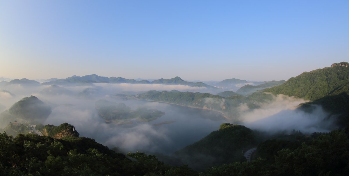 옥정호.JPG : 옥정호의 운해