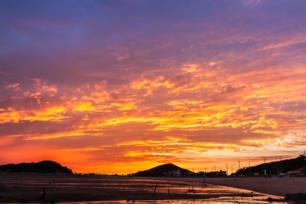 _0188.jpg : 용유도의 일몰.