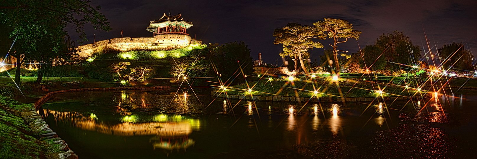 사본 -수원화성_Panorama1_가로.jpg : 방화수류정 야경~~~