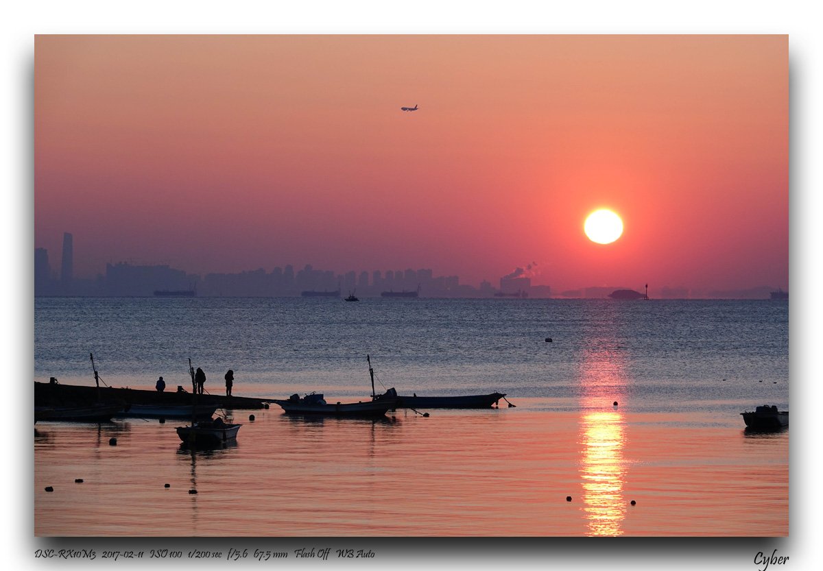 DSC01250 - 복사본 copy.jpg : 샤크섬의 일출