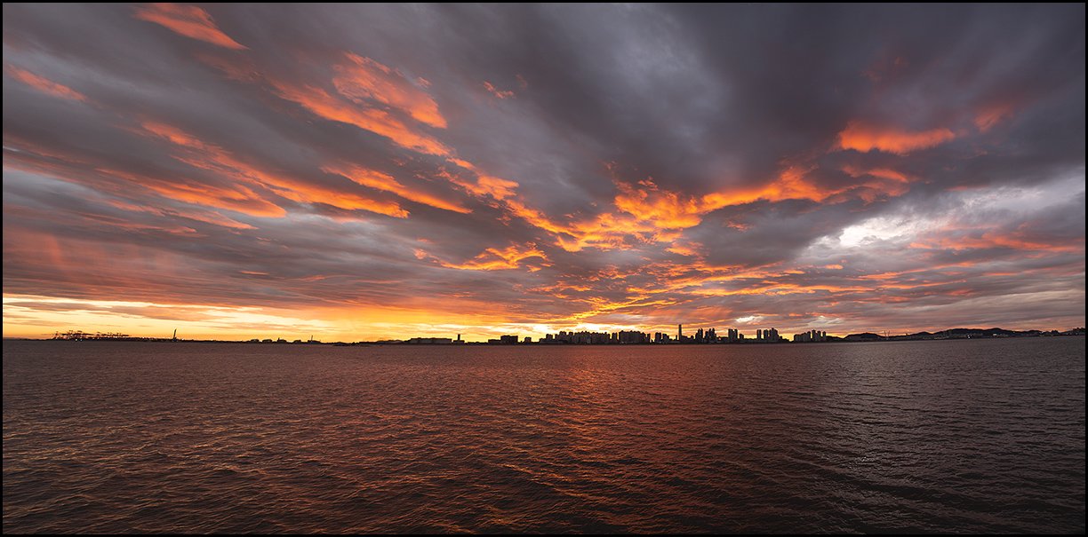 파노라마-10.jpg : 저녘 노을